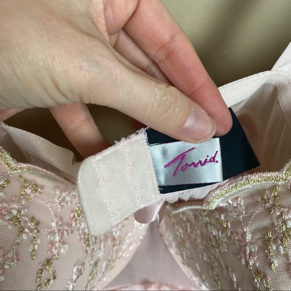 Torrid pink chemise babydoll slip lingerie 4x - Picture 3 of 5